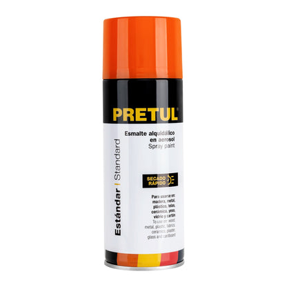 Pintura en aerosol, naranja, 400 ml, Pretul PA-NA-P 27181 MM1