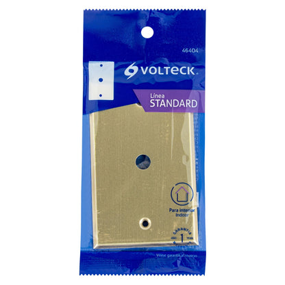 Placa pasacable de aluminio, línea Standard, Volteck PAAN-S 46404 MM00