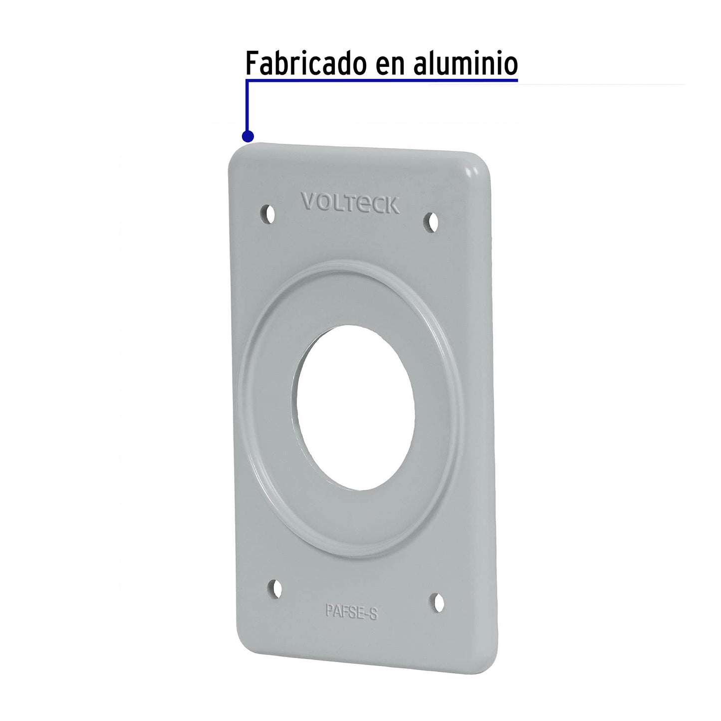 Placa para intemperie tipo FS, sencilla, de sobreponer PAFSE-S 46431 MM00