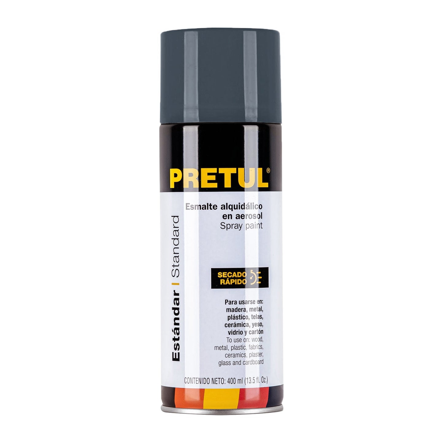 Pintura en aerosol, gris primario, 400ml,Pretul PAP-GR-P 27002 MM1