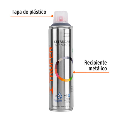 Pintura en aerosol, gris primario, bote esbelto, 400 ml PAP-GR 19056 MM1