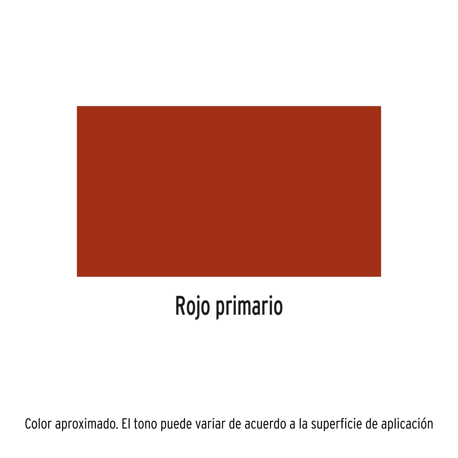 Pintura en aerosol, rojo primario, bote esbelto, 400ml PAP-RO 19055 MM1