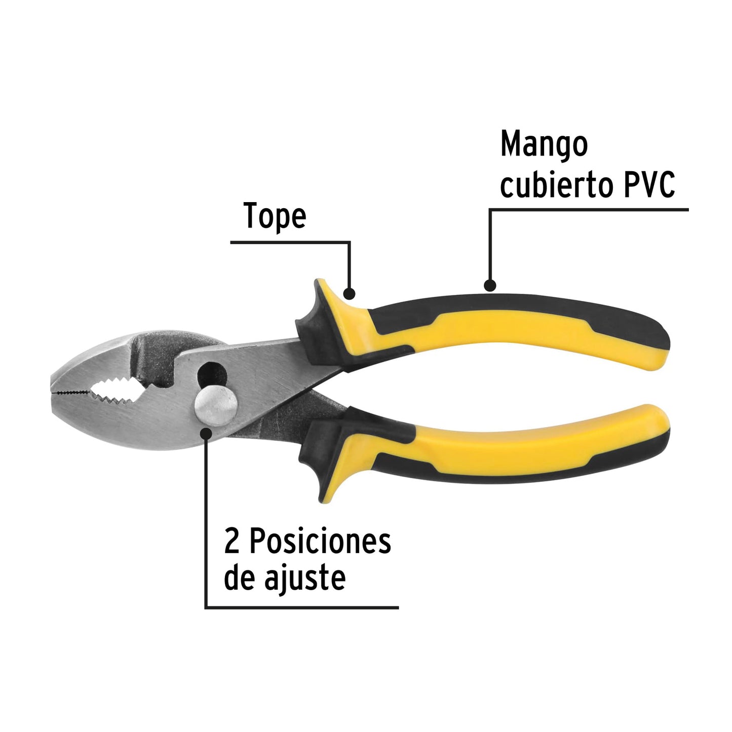 Pinza de chofer 6' mango Comfort Grip, Pretul PCH-6PX 22672 MM0