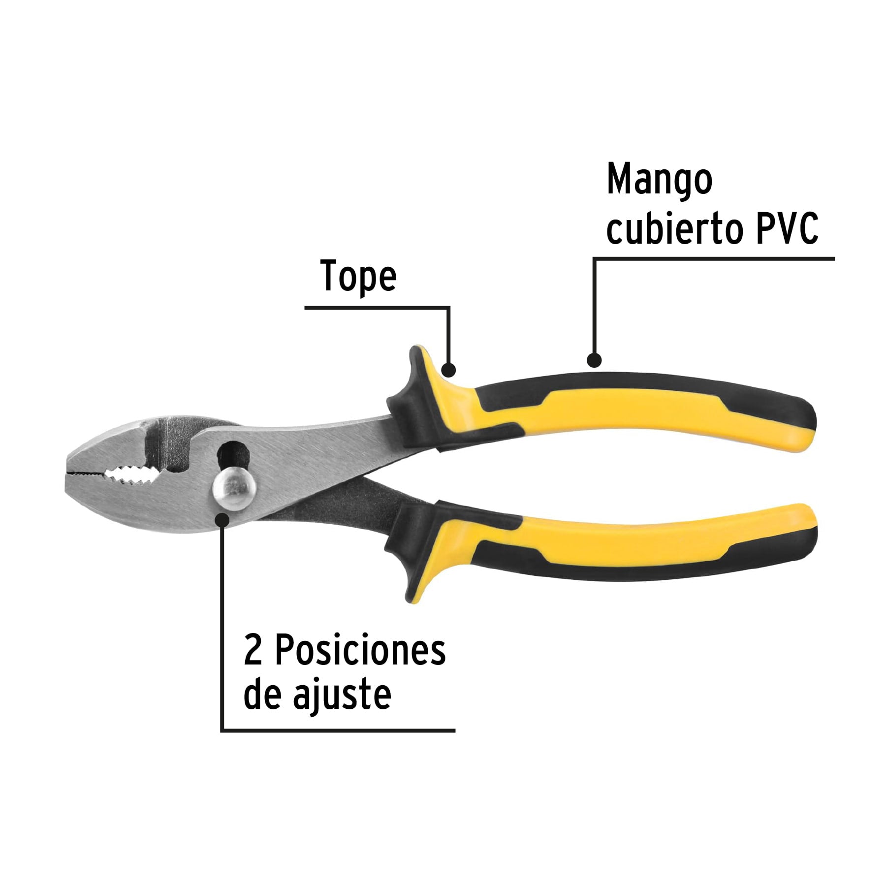 Pinza de chofer 8' mango Comfort Grip, Pretul PCH-8PX 22673 MM0