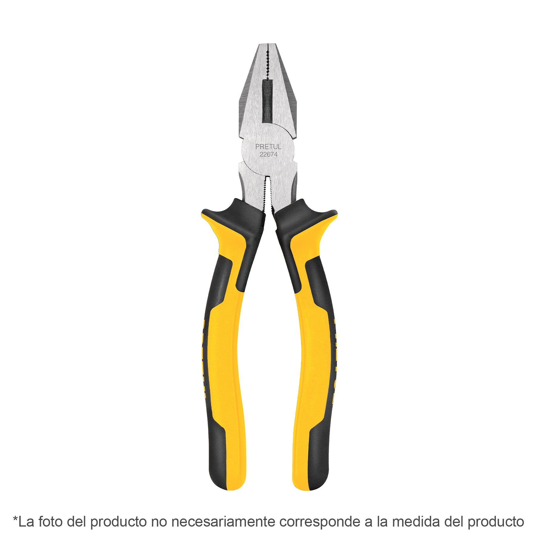 Pinza para electricista 6' mango Comfort Grip, Pretul PEL-6PX 27156 MM0