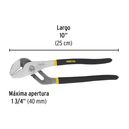 Pinza de extensión 10' mango de PVC, Pretul PEX-10P 28162 MM0