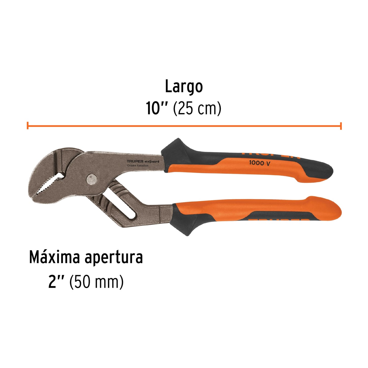 Pinzas de extensión 10' mango Comfort Grip, Truper Expert PEX-10X 13068 MM00