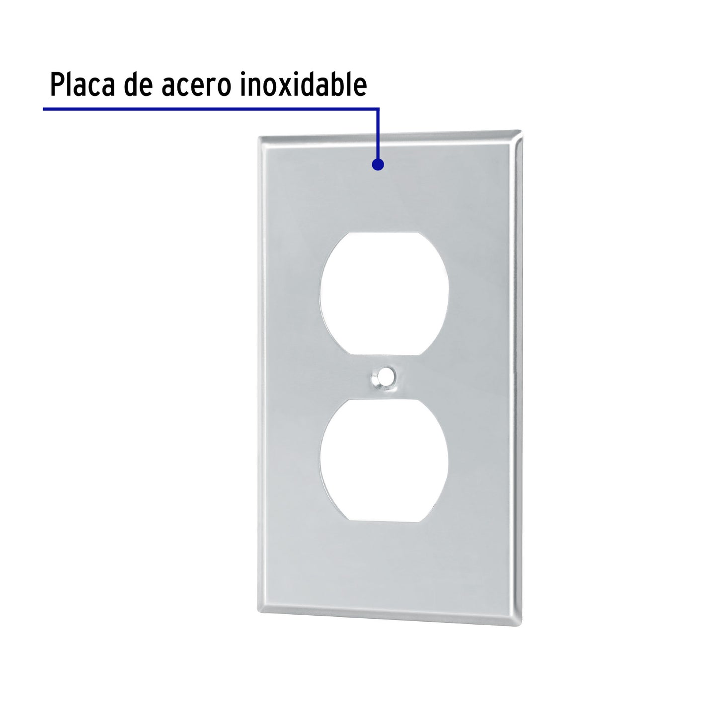 Placa de Acero Inoxidable dúplex, Línea Standard PIDO-S 46545 MM00