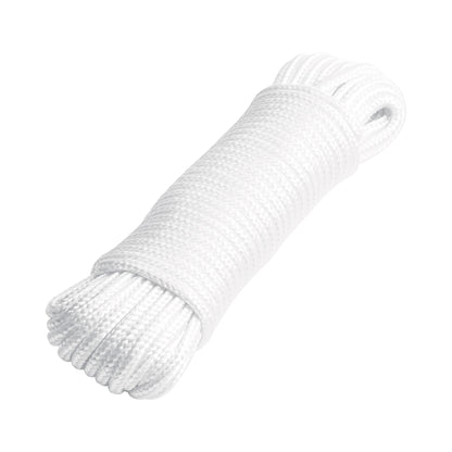 Piola de poliéster diamante de 4 mm x 15 m blanca, Fiero PIO-415P 48392 MM0