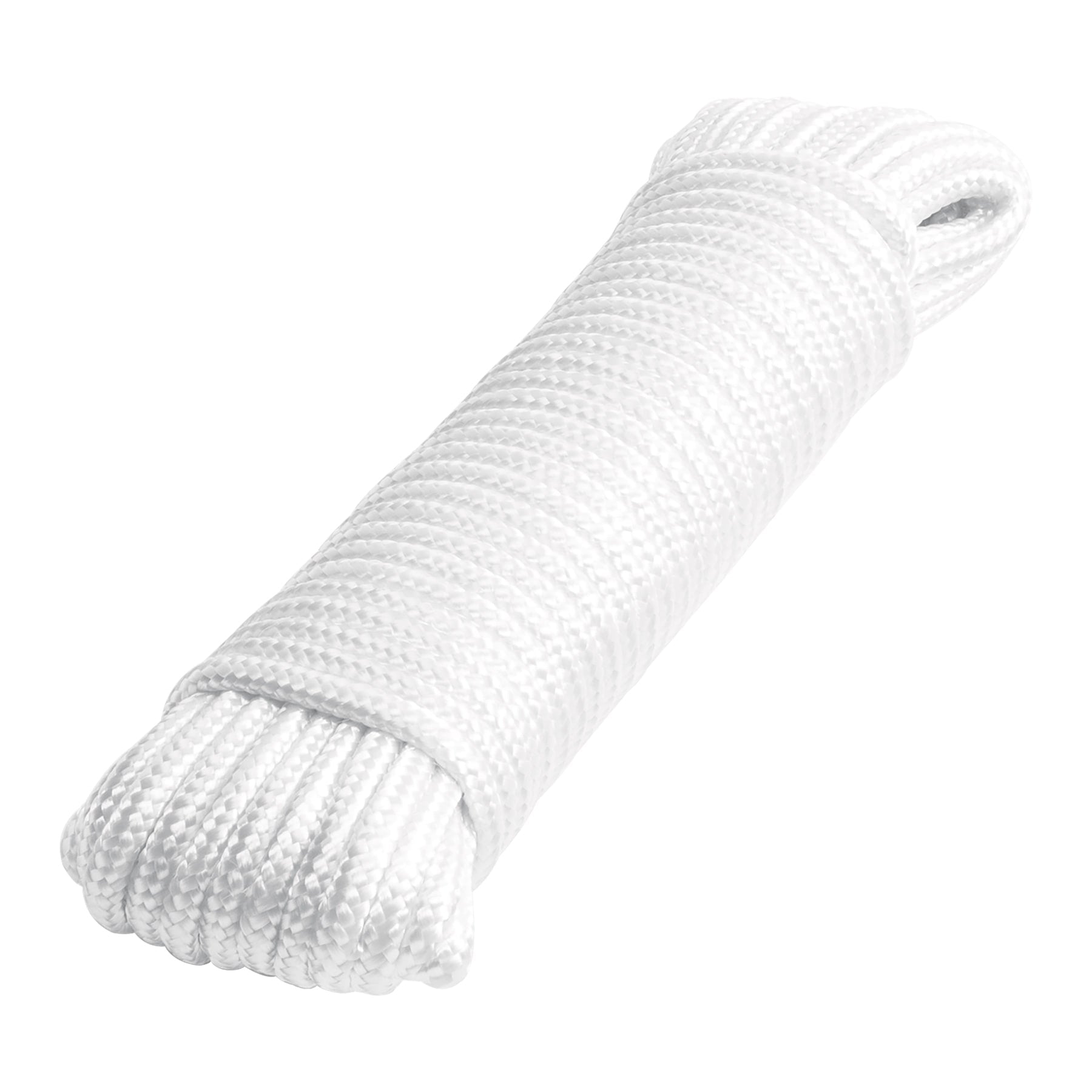 Piola de poliéster diamante de 5 mm x 15 m blanca, Fiero PIO-515P 48393 MM0