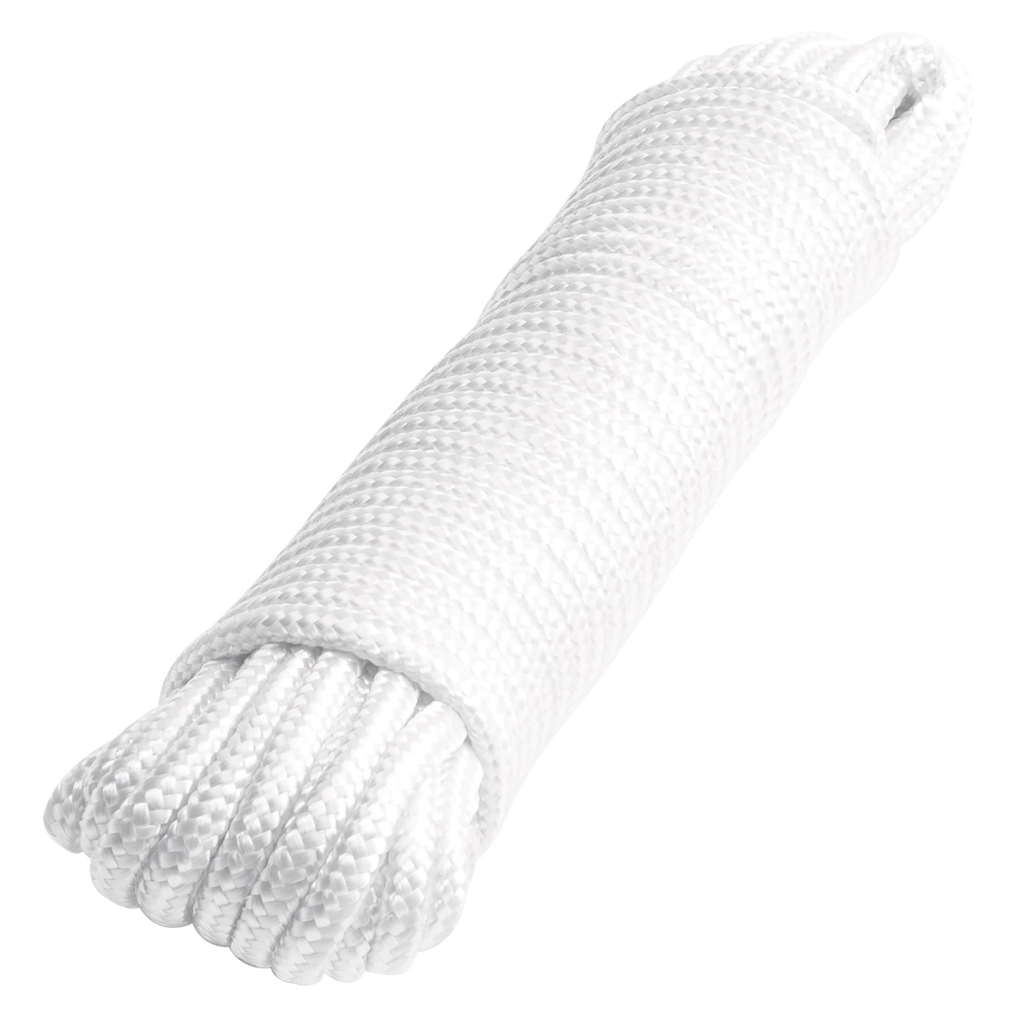 Piola de poliéster diamante de 6 mm x 15 m blanca, Fiero PIO-615P 48394 MM0