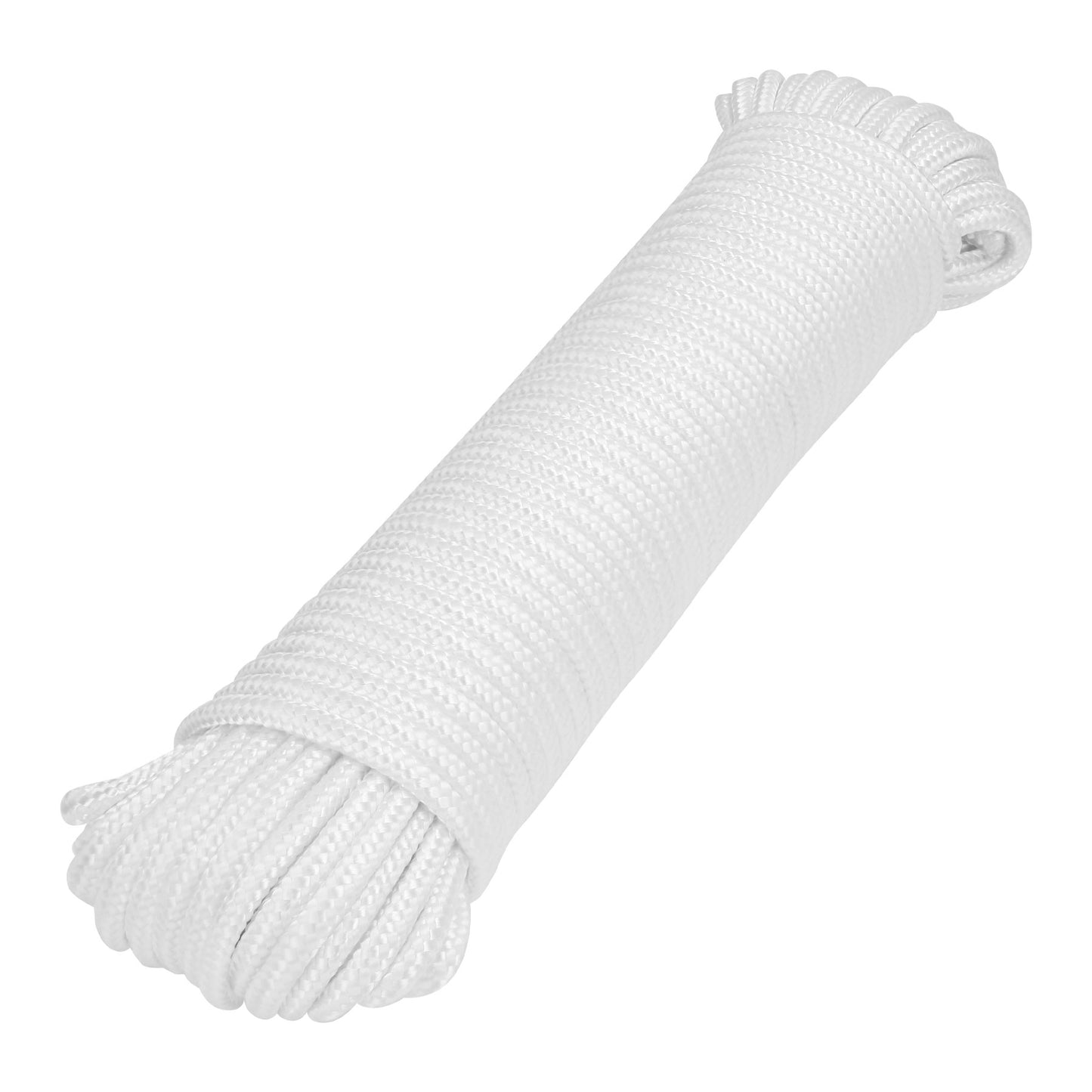 Piola de poliéster diamante de 6 mm x 30 m blanca, Fiero PIO-630P 48397 MM0