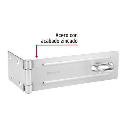 Portacandado de acero zincado 6', Hermex POCZ-600 43751 MM0