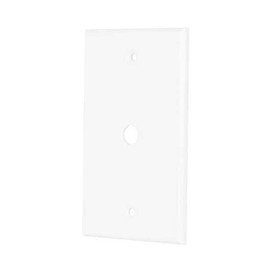 Placa de ABS pasacable, Standard, blanco, Volteck PPAN-SB 49711 MM00