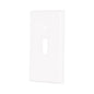 Placa de ABS para interruptor vertical, Standard, blanco PPAP-SB 47726 MM00