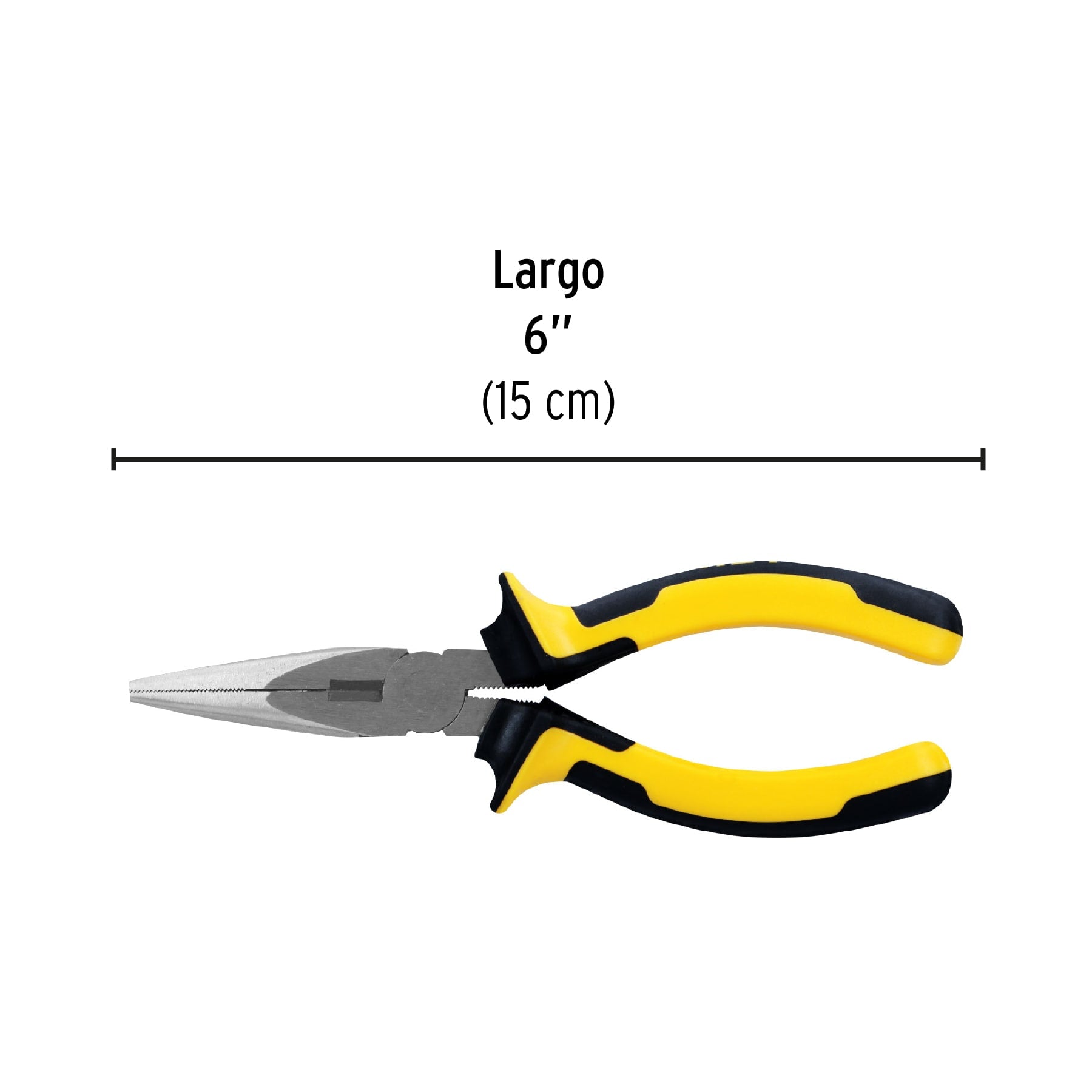 Pinza de punta y corte 6' mango Comfort Grip, Pretul PPC-6PX 22670 MM0