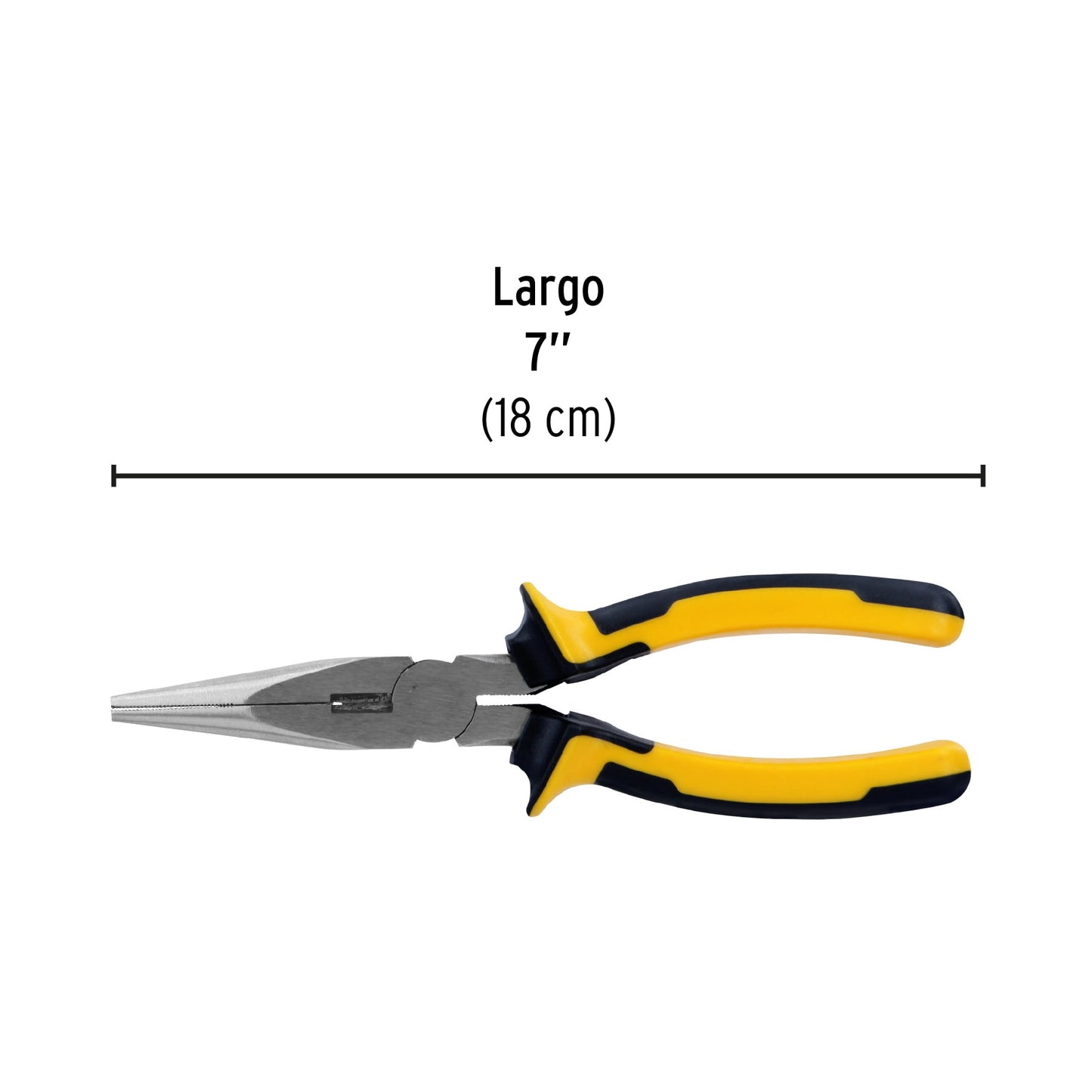 Pinza de punta y corte 7' mango Comfort Grip, Pretul PPC-7PX 22677 MM0