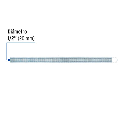 Doblador de tubería de PE-AL-PE, 1/2', Foset PPG-12D 45709 MM00