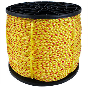 SOGA DE POLIPROPILENO DE 1/4" (6 MM), COLOR AMARILLO/ROJO, ROLLO CON 20KG