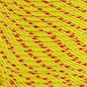 SOGA DE POLIPROPILENO DE 5/16" (8 MM), COLOR AMARILLO/ROJO, ROLLO CON 20KG