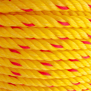 SOGA DE POLIPROPILENO DE 1/2" (13 MM), COLOR AMARILLO/ROJO, ROLLO CON 26KG