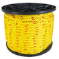 SOGA DE POLIPROPILENO DE 3/4" (19 MM), COLOR AMARILLO/ROJO, ROLLO CON 26KG