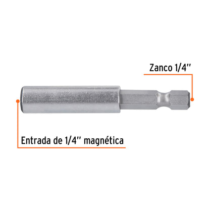 Estuche con 5 extensiones de 60 mm magnéticas, Expert PUDE-9060 11867 MM00