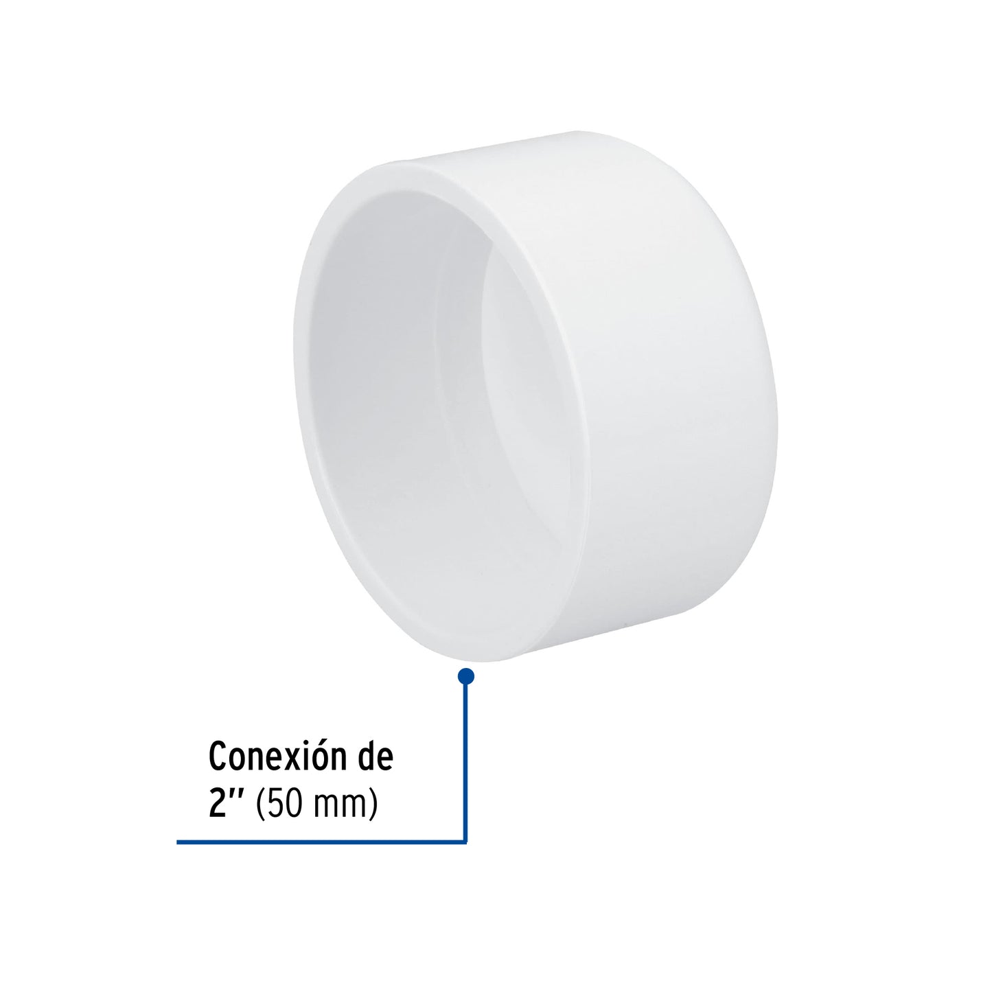 Tapón de PVC 2', Foset PVC-366 45541 MM00