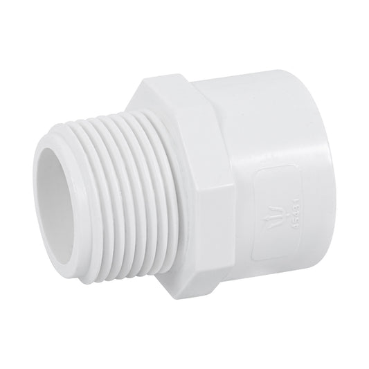 Adaptador macho de PVC de 1', Foset PVC-613 45431 MM00