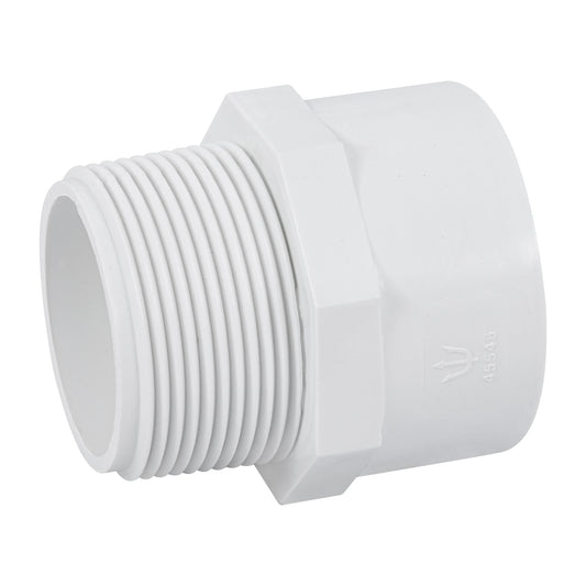 Adaptador macho de PVC de 1-1/2', Foset PVC-615 45546 MM00