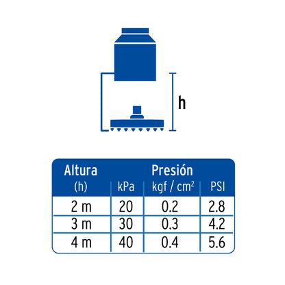 Regadera satín 8' plato redondo, sin brazo, Foset Element R-208SN 45583 MM00