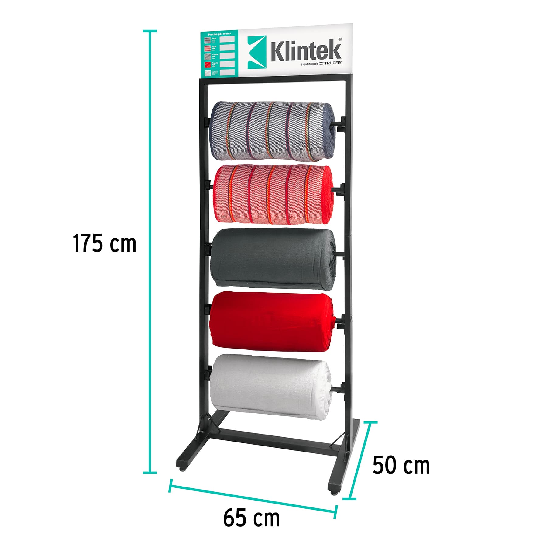 Rack con franelas y jergas R-FJ 55883 MM1