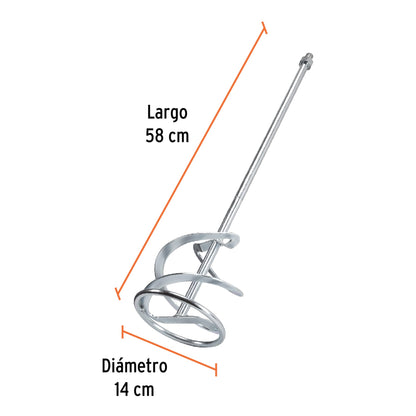 Varilla mezcladora para MEZ-150N, Truper R-MEZ-150N 101960 MM00