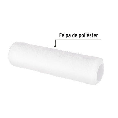 Felpa para rodillo, 9 x 3/8', superficies lisas, Pretul R-ROPI-910P 28041 MM0