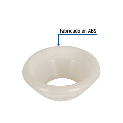 Cono base para tubo de calentador solar, 58 mm, Foset R8-CALE-S 44357 MM00