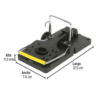 Trampa de plástico de 5' para ratón, Pretul RAT-5P 23712 MM00