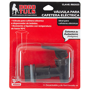 VÁLVULA DISPENSADORA PARA CAFETERA ELÉCTRICA