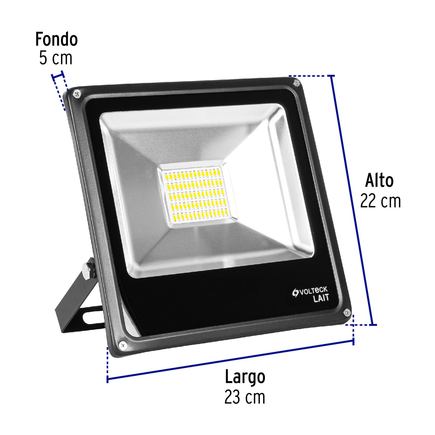 Reflector delgado de LED 30 W luz cálida, Volteck REF-302LC 48333 MM0