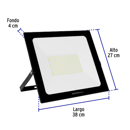 Reflector ultra delgado LED 200 W luz de día, Volteck Basic REF-406L 28018 MM0