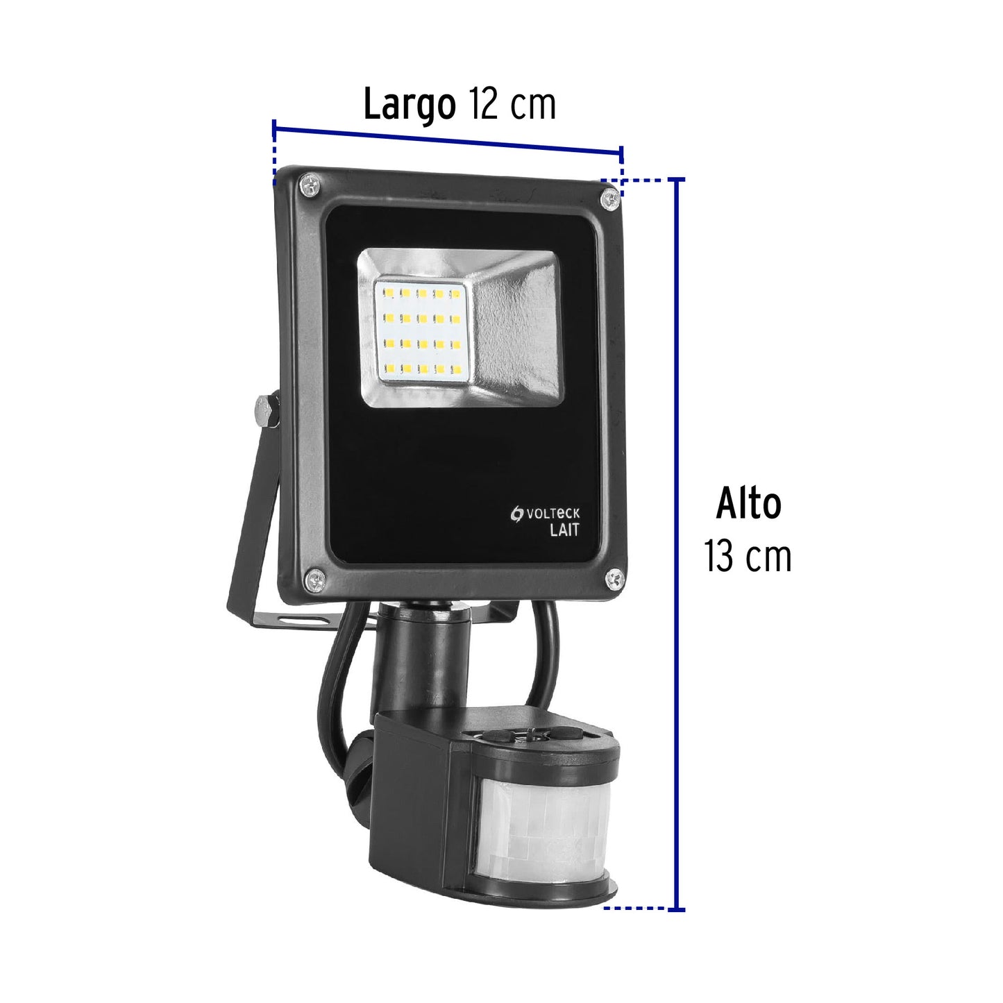 Reflector LED 10 W alta intensidad con sensor de movimiento REF-900L 48228 MM0