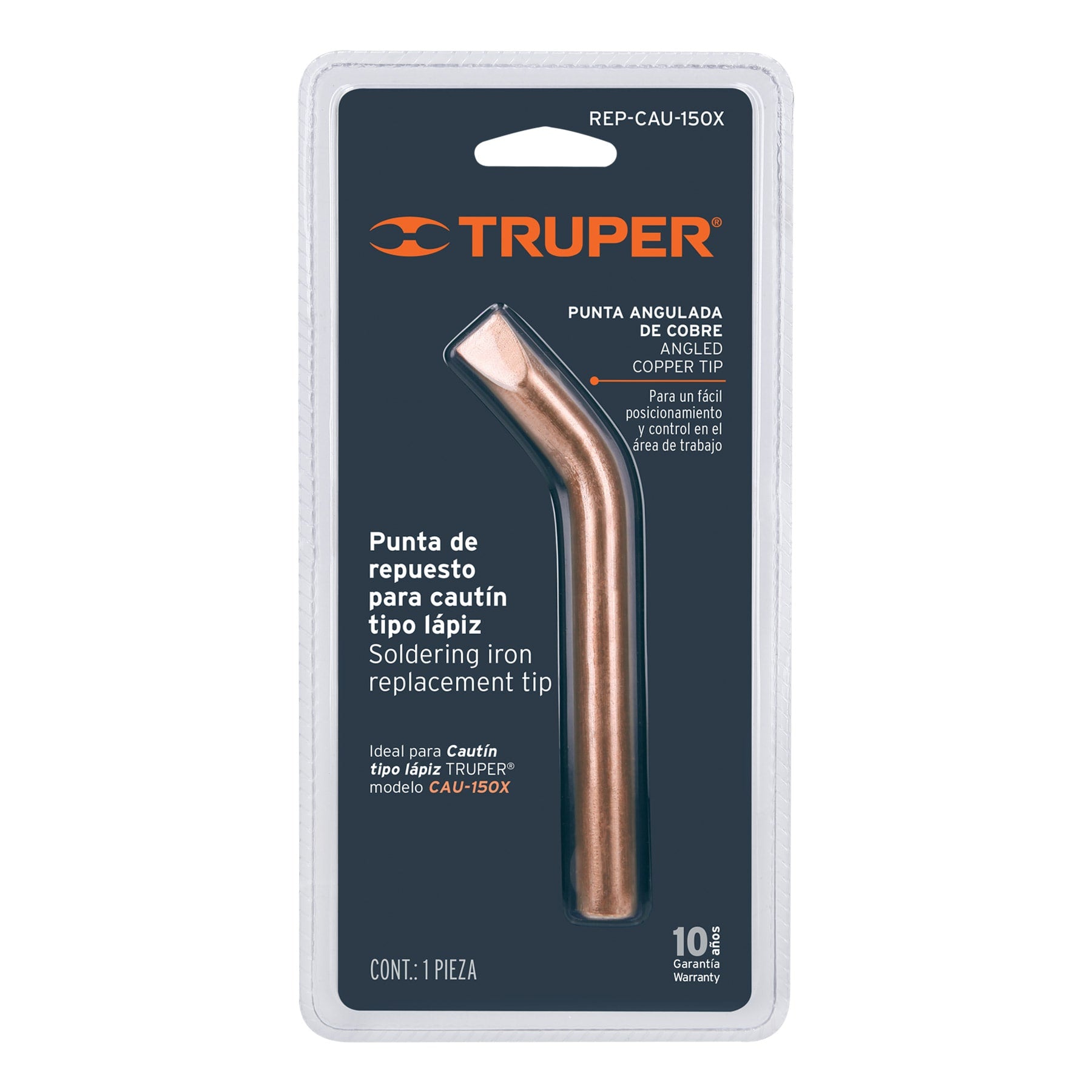 Punta de repuesto para cautín tipo lápiz CAU-150X, Truper REP-CAU-150X 16793 MM00