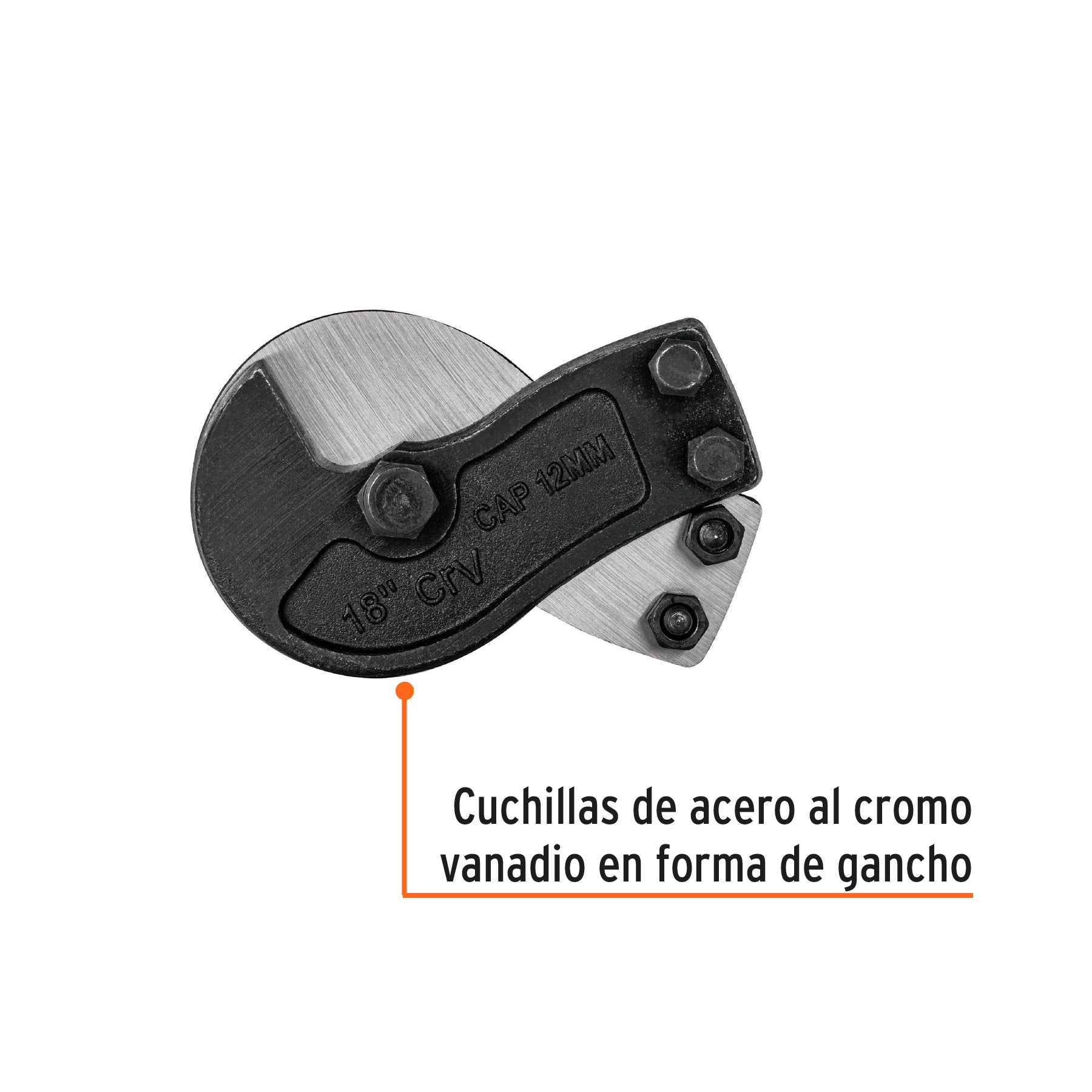 Cabeza de repuesto para cortador de cable COC-18, Truper REP-COC-18 101971 MM00