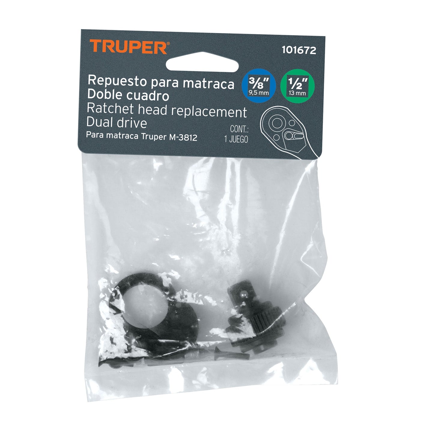 Kit de refacciones para M-3812, Truper REP-M3812 101672 MM00