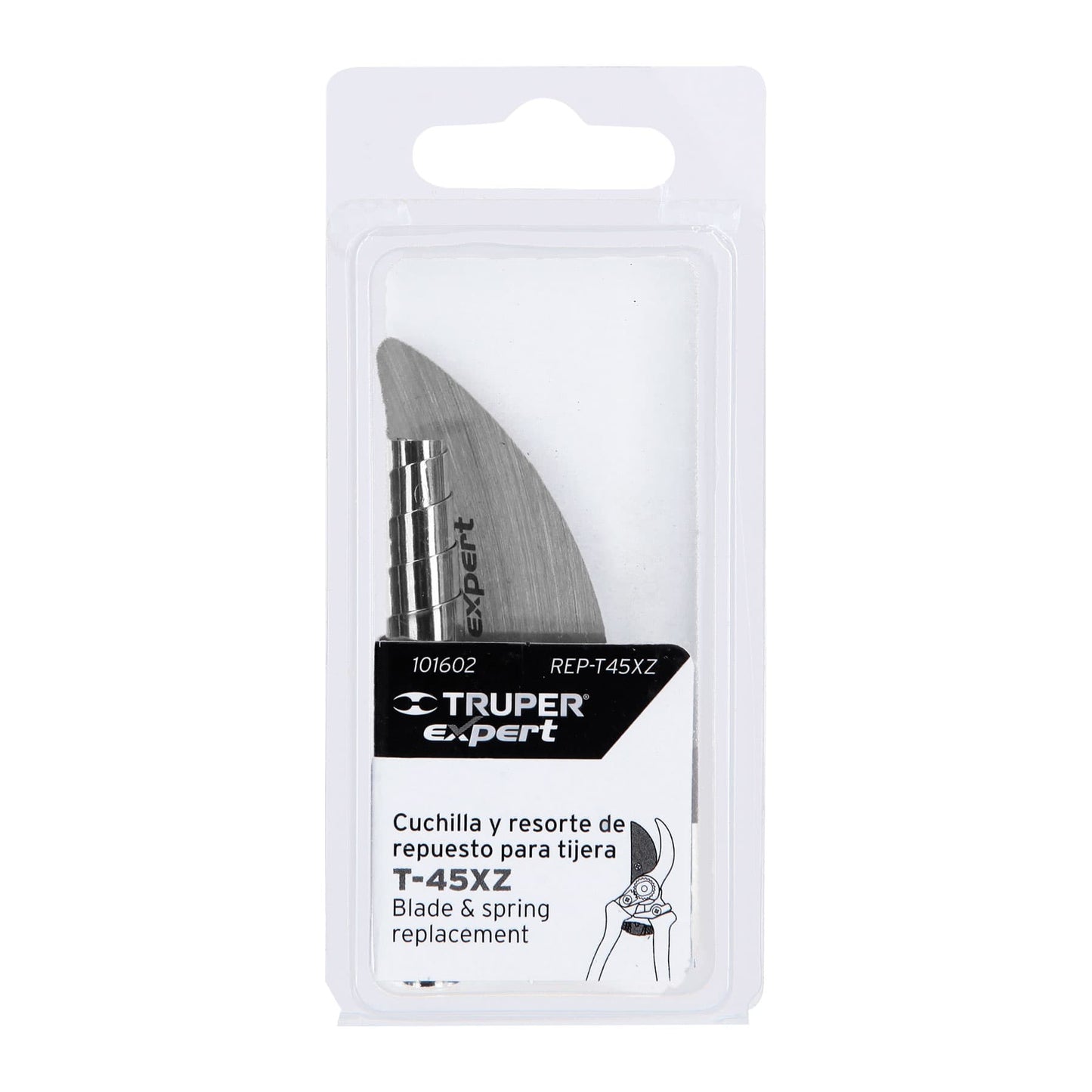 Cuchilla y resorte de repuesto para T-45XZ, Truper REP-T45XZ 101602 MM00