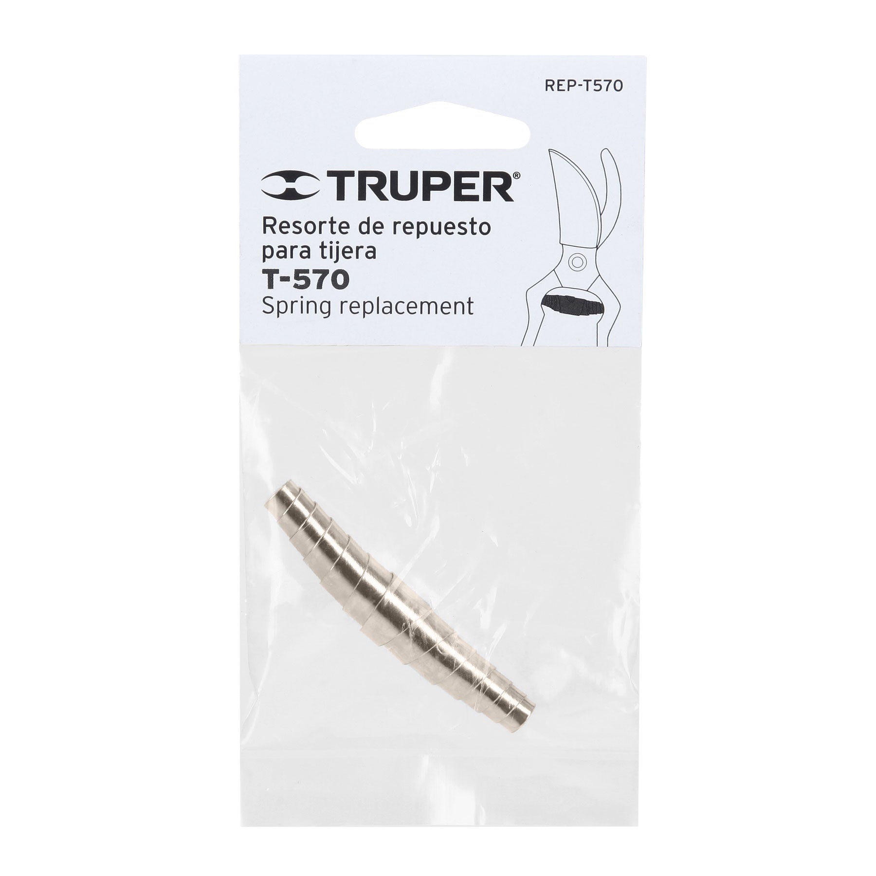 Resorte de repuesto para tijera T-570, Truper REP-T570 15186 MM00