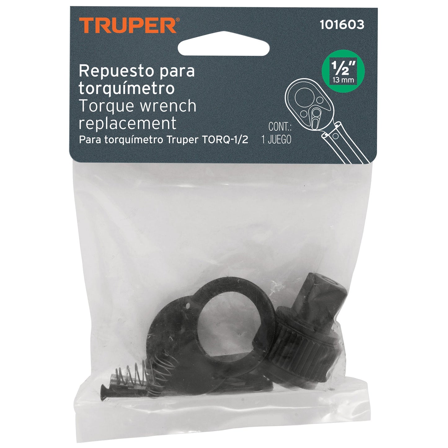 Kit de refacciones para TORQ-1/2, Truper REP-TORQ-1/2 101603 MM00