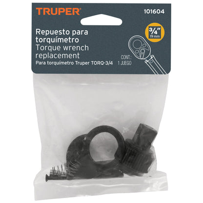 Repuestos para mango tipo torquímetro de 3/4', Truper REP-TORQ-3/4 101604 MM00