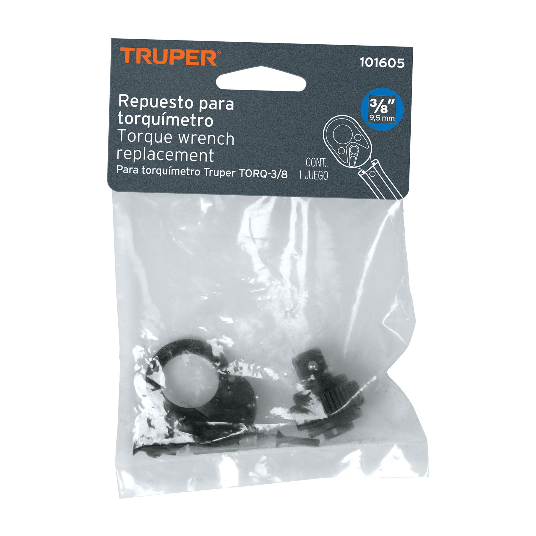 Kit de refacciones para TORQ-3/8, Truper REP-TORQ-3/8 101605 MM00