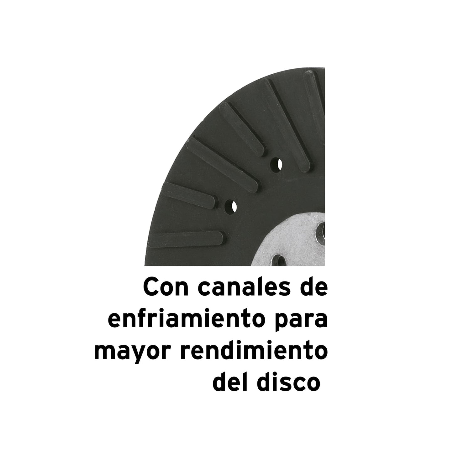 Respaldo para discos de lija 4-1/2', eje M14, Truper RES-DILI-4-1/2M 17275 MM00