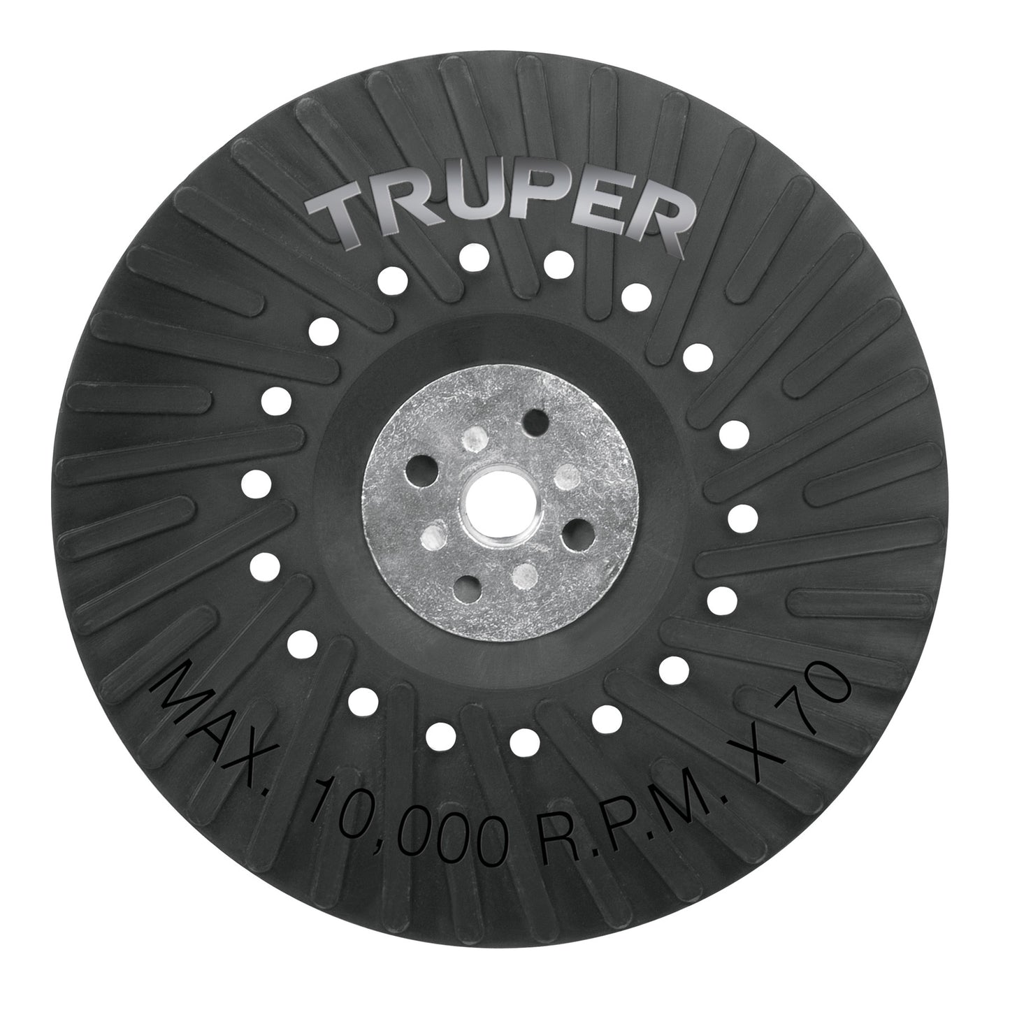 Respaldo para discos de lija 7', eje M14, Truper RES-DILI-7M 17276 MM00